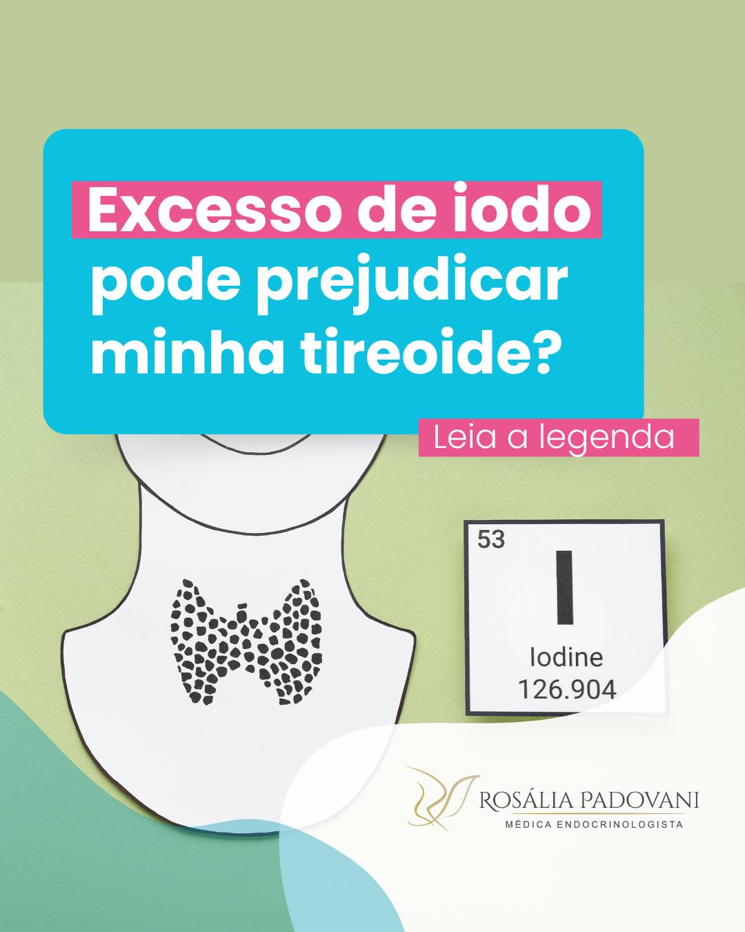 Leia mais sobre o artigo Excesso de iodo pode prejudicar minha tireoide?