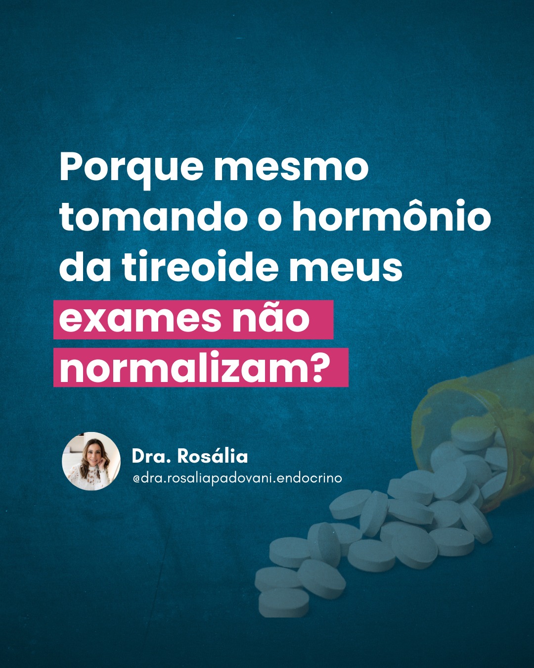 Leia mais sobre o artigo Porque mesmo tomando o hormônio da tireoide meus exames não normalizam?
