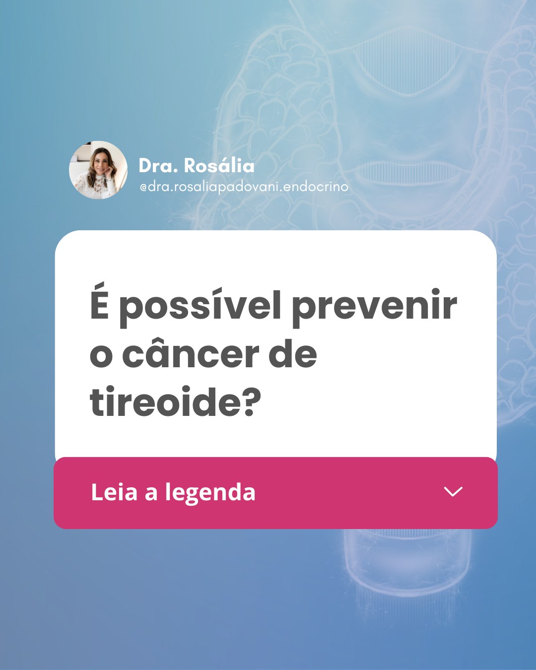 Leia mais sobre o artigo É possível prevenir o câncer de tireoide?
