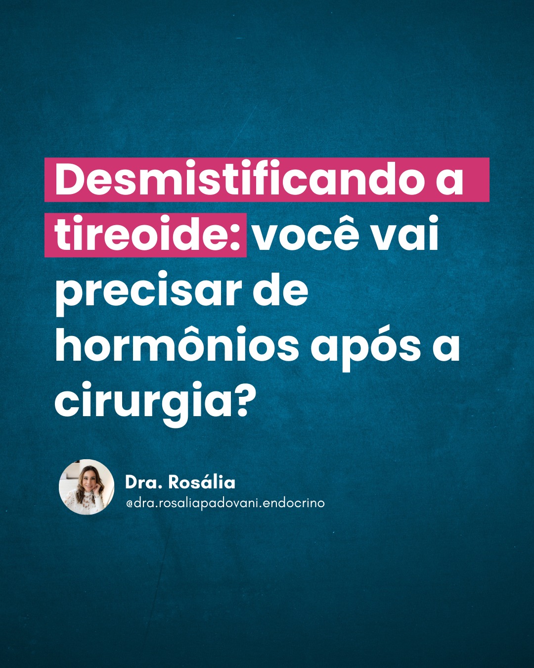 Leia mais sobre o artigo Desmistificando a tireoide: você vai precisar de hormônios após a cirurgia?