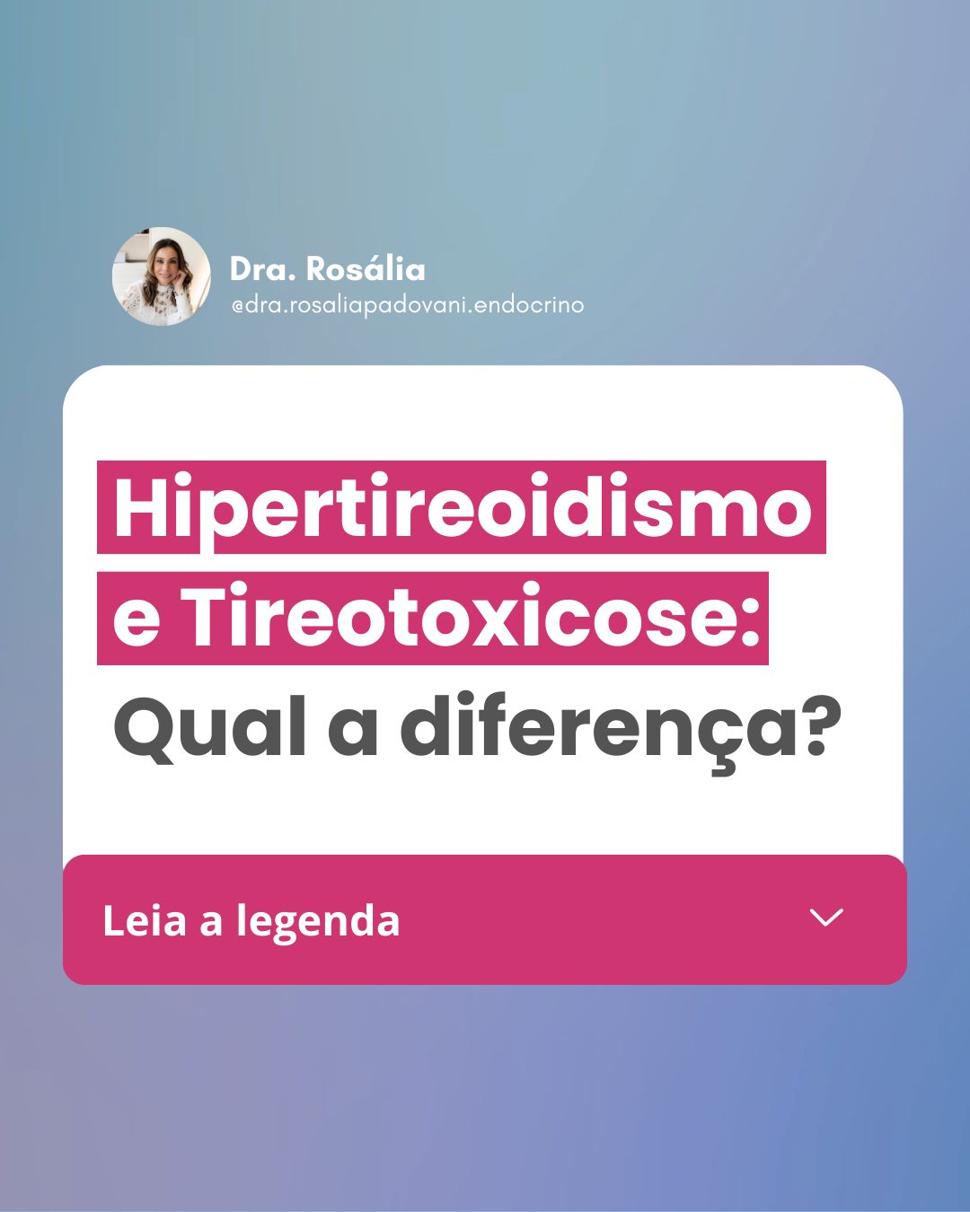 Leia mais sobre o artigo Hipertireoidismo e Tireotoxicose: Qual a diferença?