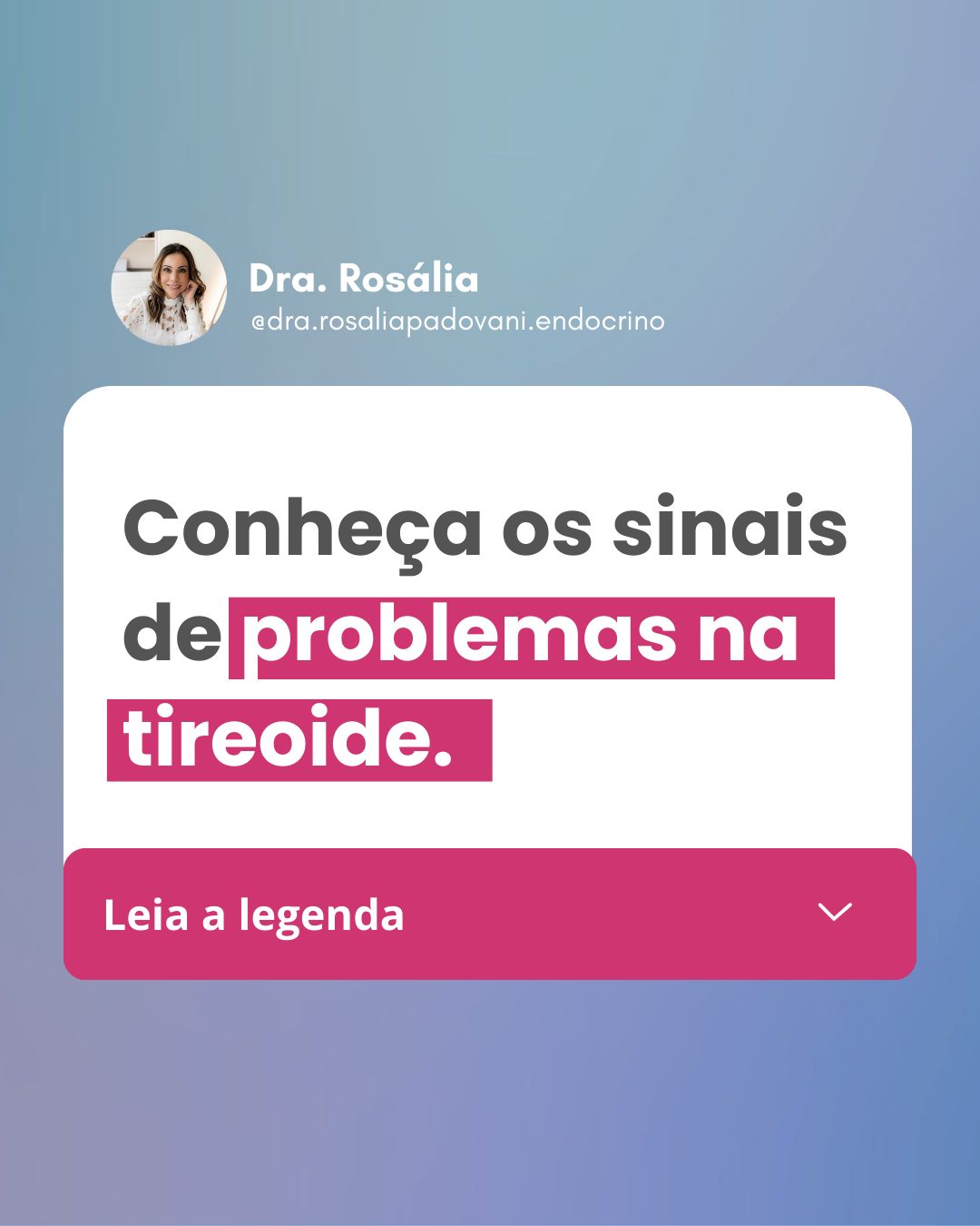 Leia mais sobre o artigo Conheça os Sinais de Problemas na Tireoide