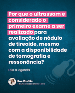 Leia mais sobre o artigo Por que o ultrassom e não tomografia e ressonância?