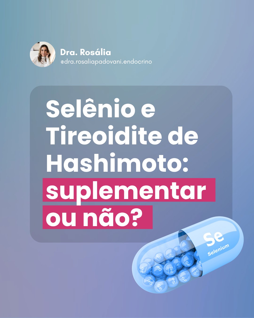 No momento, você está visualizando Selênio e Tireoidite de Hashimoto: Suplementar ou Não?