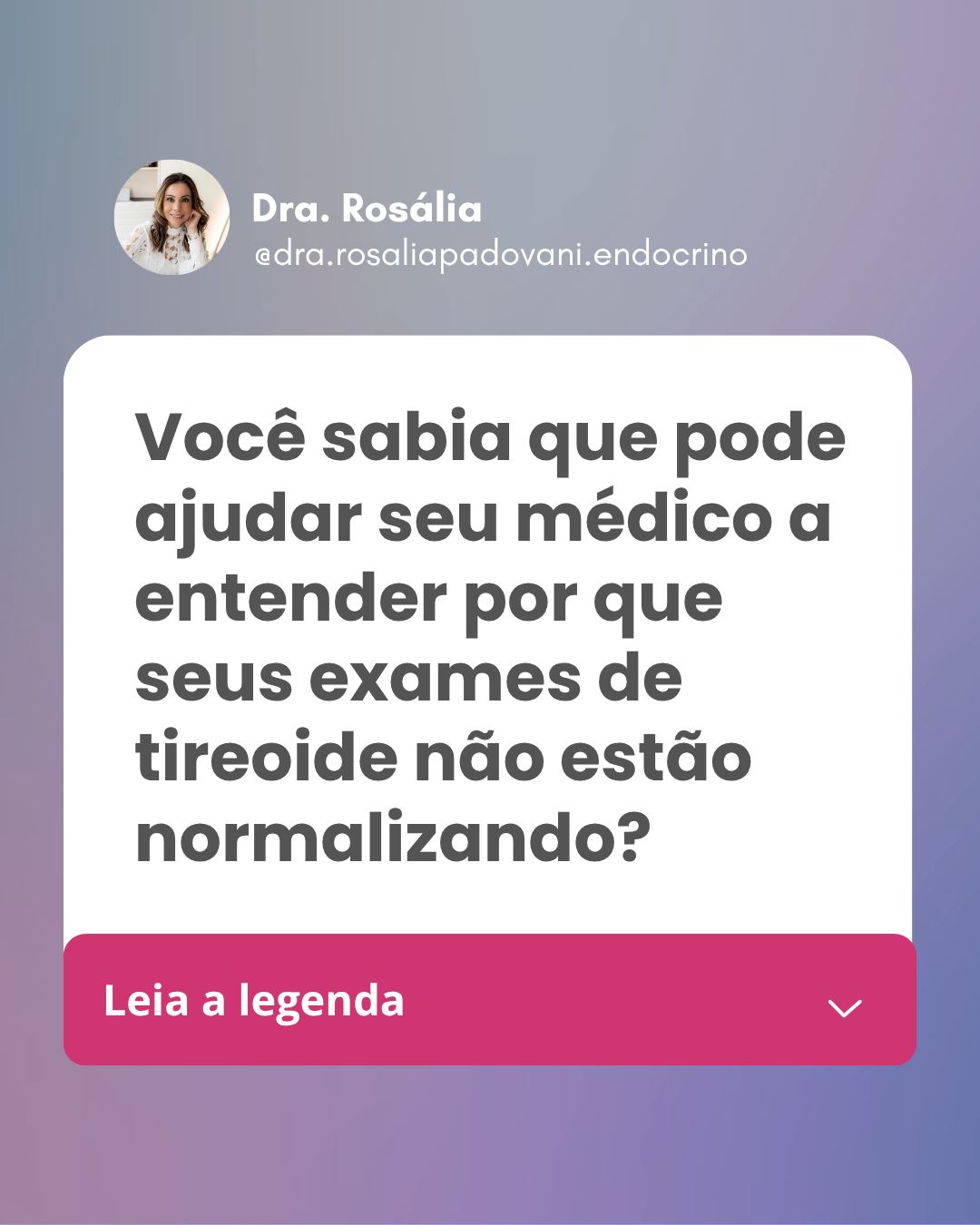 Leia mais sobre o artigo Alguma coisa está errada. Por que meu hormônio da tireoide não regula?