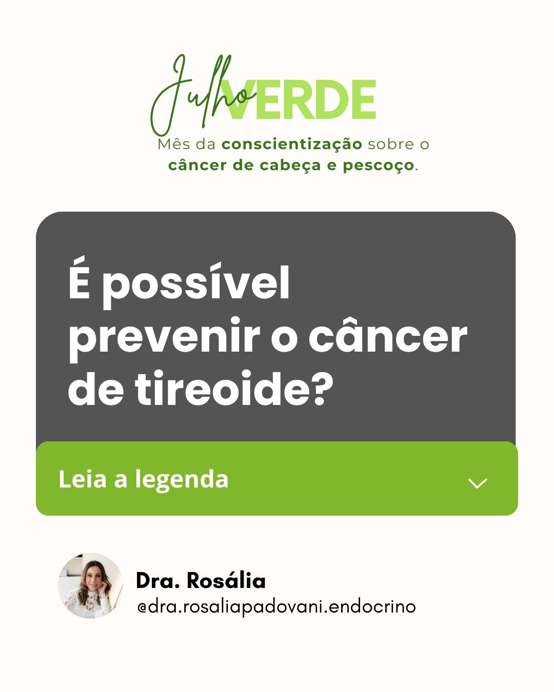 Leia mais sobre o artigo É possível prevenir o câncer de tireoide?
