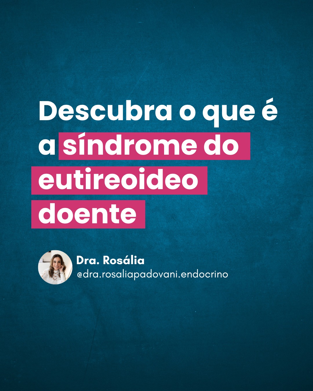 Leia mais sobre o artigo Descubra o que é a síndrome do eutireoideo doente