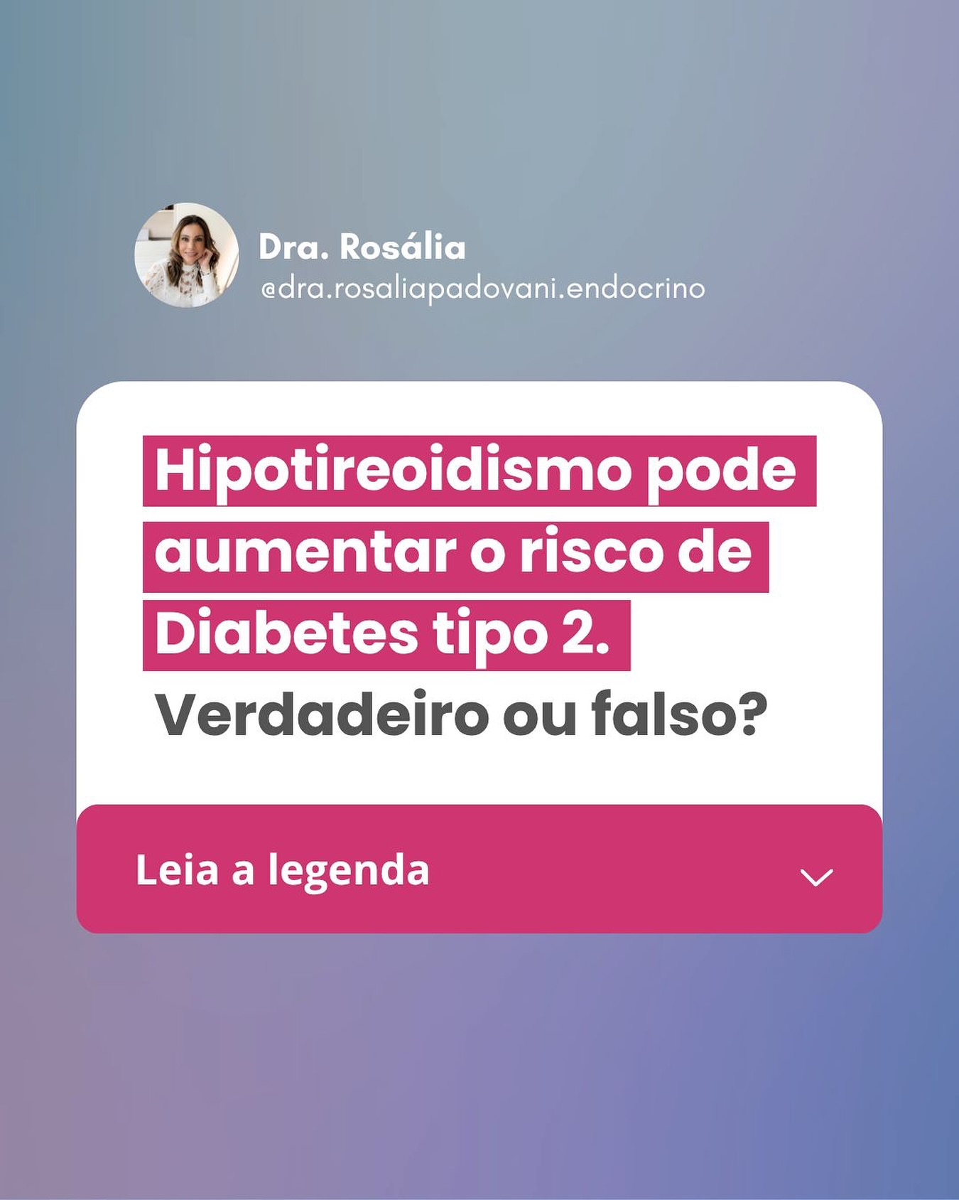 No momento, você está visualizando Hipotireoidismo pode aumentar o risco de Diabetes tipo 2 Verdadeiro ou falso?