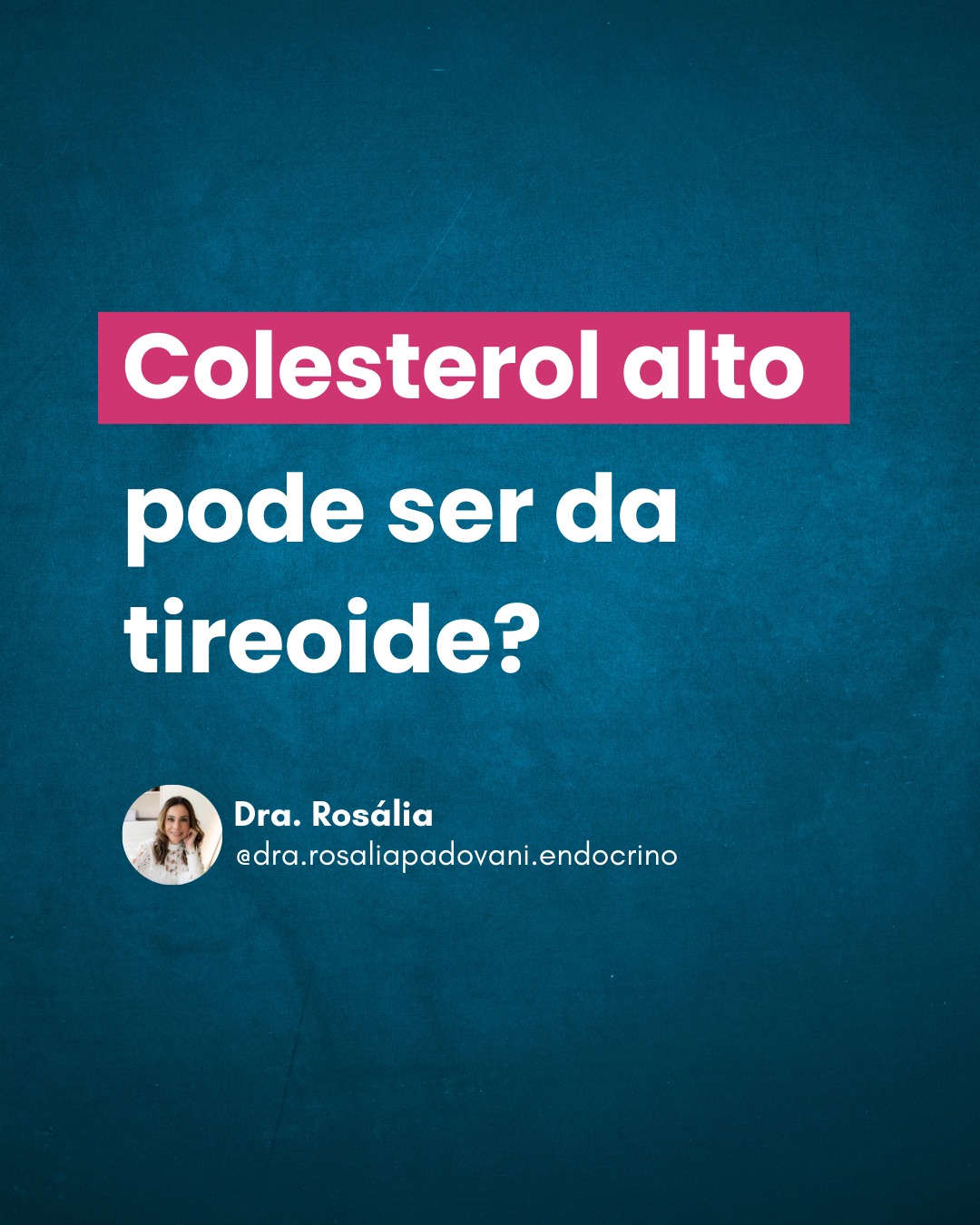 No momento, você está visualizando Colesterol alto pode ser da tireoide?